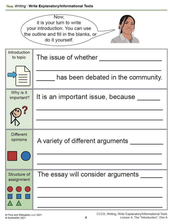 Writing Explanatory Texts HS