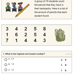 Histograms and Number lines