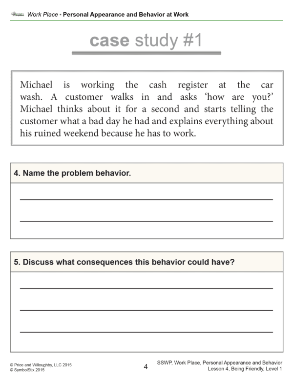 Personal Appearance and Behavior at Work