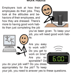 Vocational Activity: Keeping Your Job