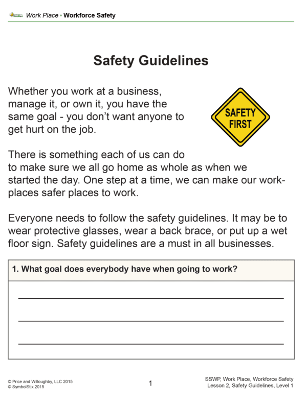 Vocational Unit: Workforce Safety