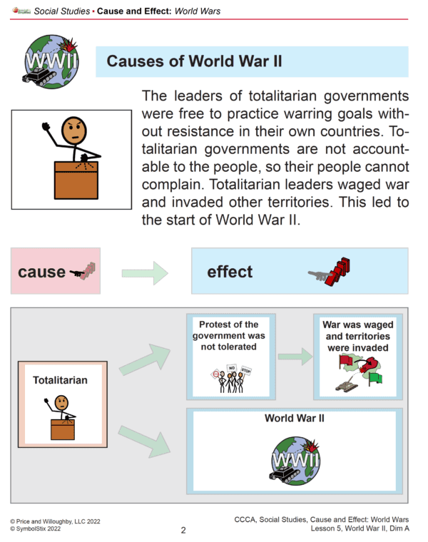 Cause and Effect: World Wars