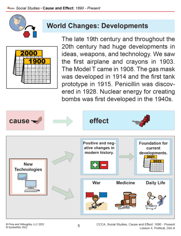 Cause and Effect: 1890-Present