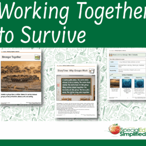 Working Together to Survive