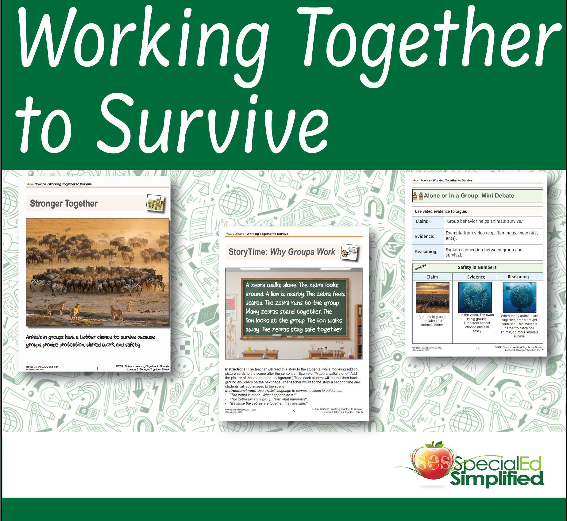 Working Together to Survive